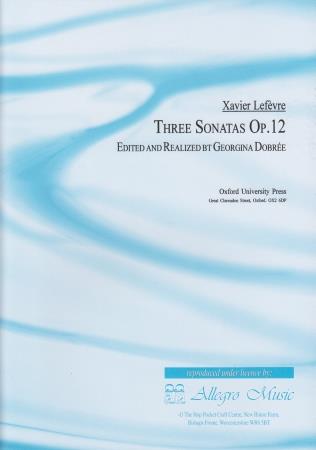Three Sonatas Op.12