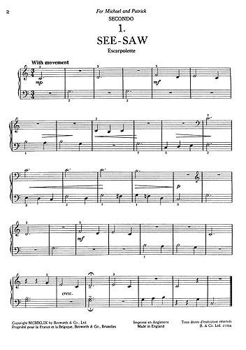 Third Duet Album For Piano (Games For Two)