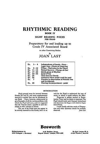 Last Rhythmic Reading Sight Reading Pieces