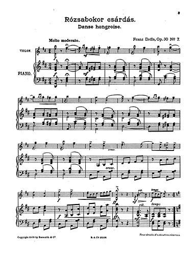 Hungarian Dances Op.30 No.7 'Roszabokor Csardas'