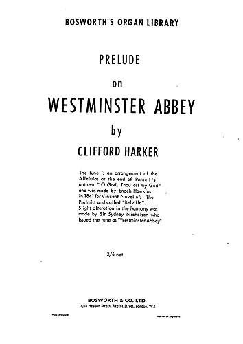 Prelude On Westminster Abbey