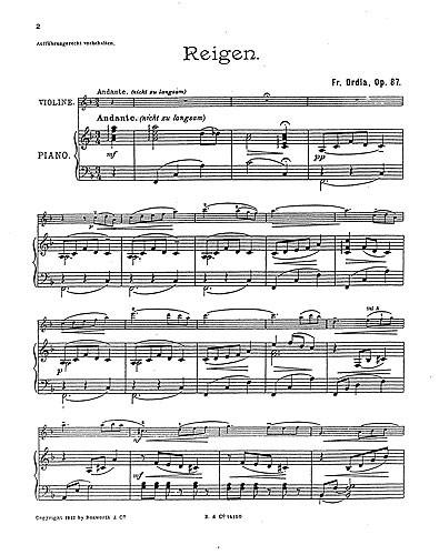 Reigen Op.87