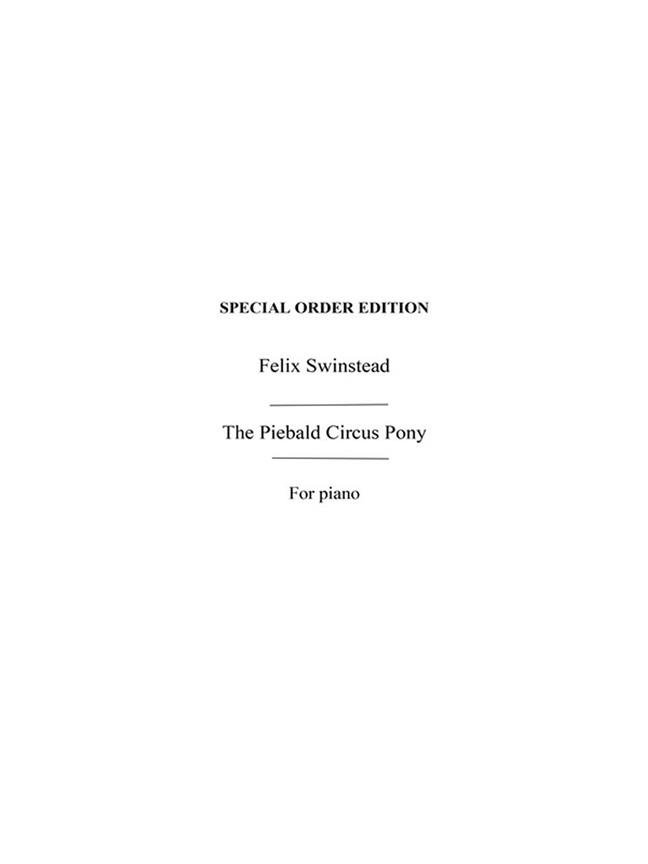 Piebald Circus Pony: