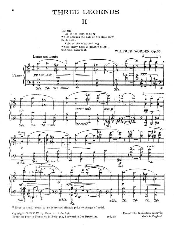 three Legends Op.33/2