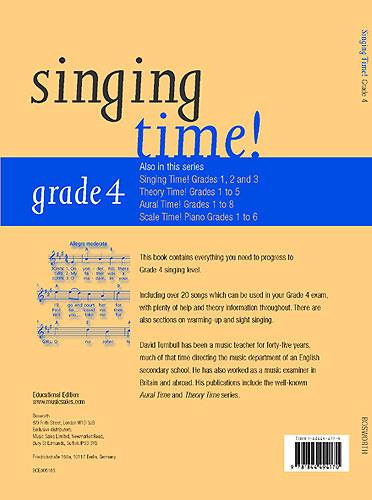 Singing Time! Grade 4