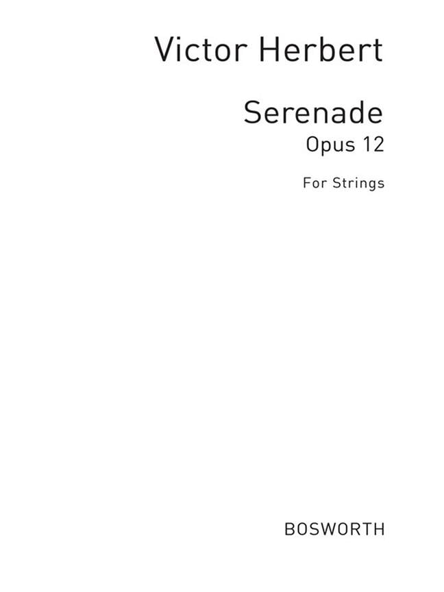 Serenade For Strings Op.12 String Parts