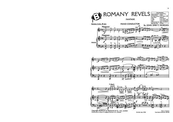 Morgan, Je Romany Revels Fantasie