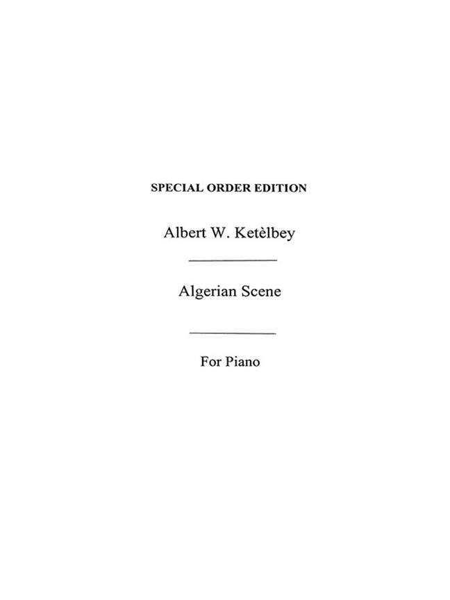 Algerian Scene (Piano)