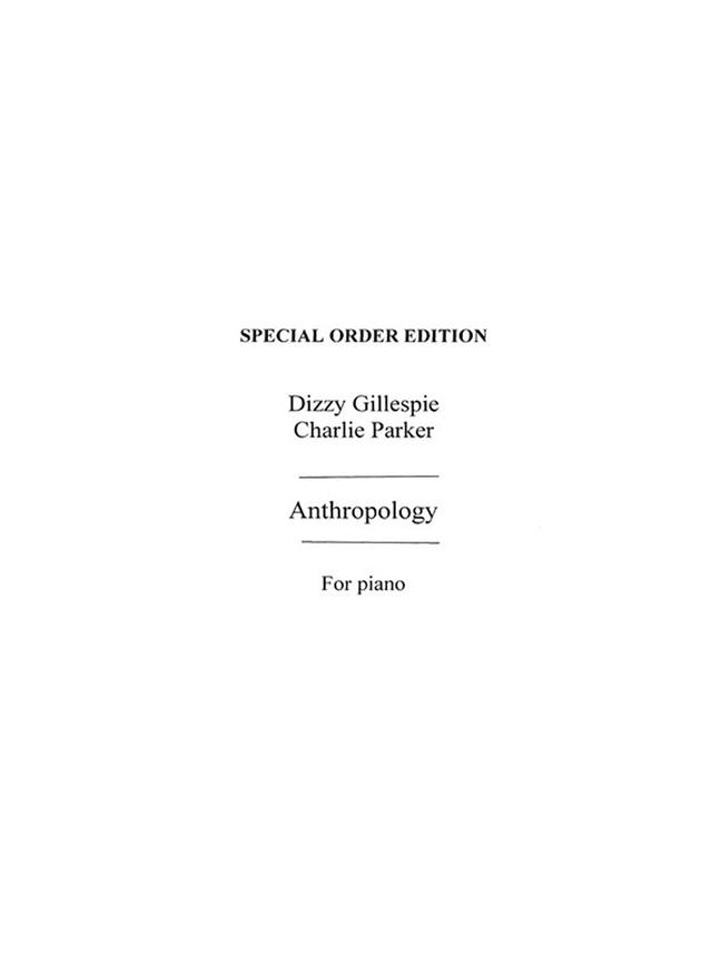 With Parker, C Anthropology