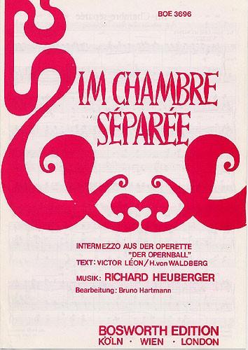 Im Chambre Separee (Piano Solo)
