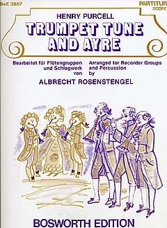 Trumpet Tune And Ayre (Recorder Ensemble)