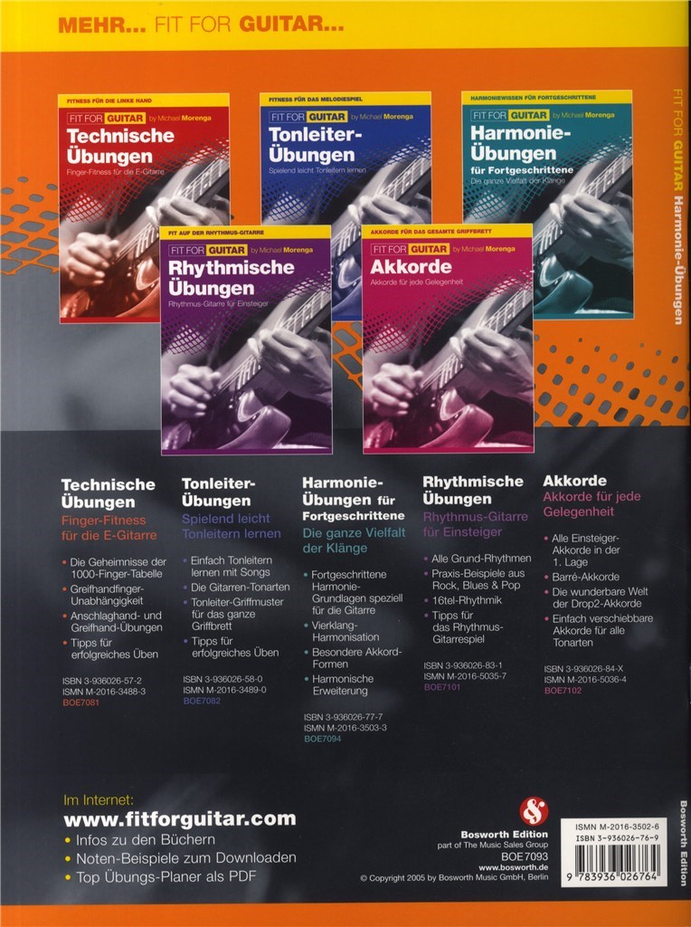 Fit For Guitar - Harmonie-Übungen