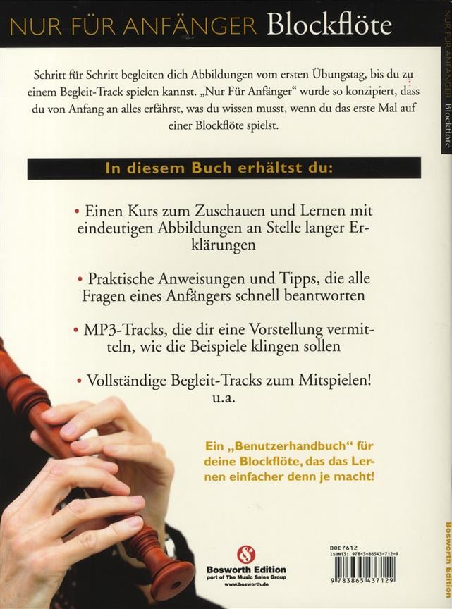 Nur Für Anfänger: Blockflöte