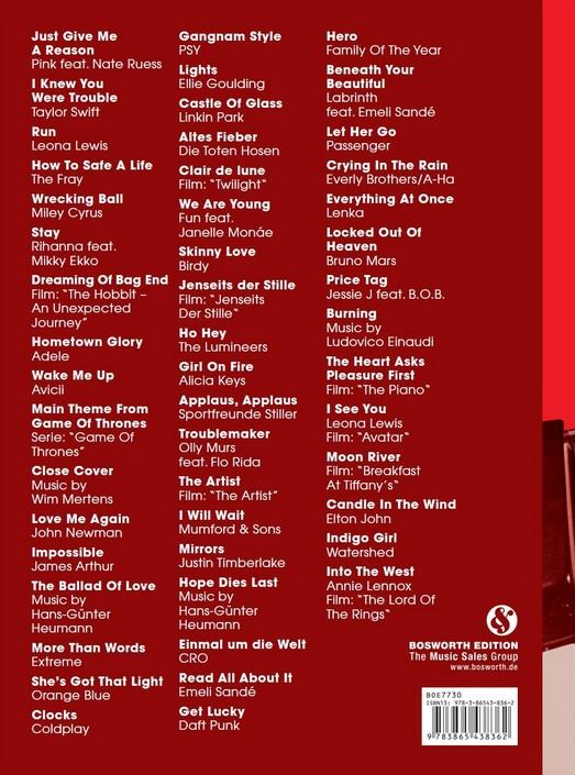 Piano gefällt mir! 50 Chart Und Film Hits: Band
