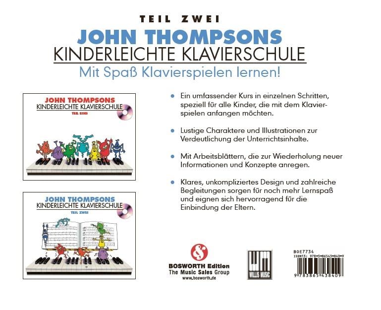 John Thompson's Kinderleichte Klavierschule 2