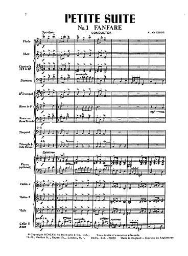 Gibbs, A Petite Suite