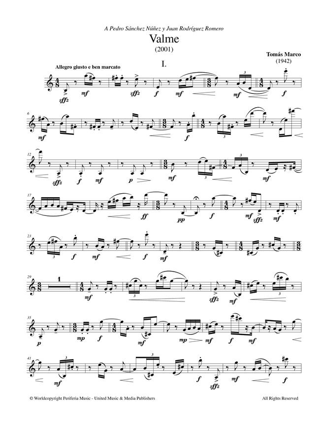 Valme for Clarinet Solo