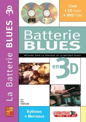 Batterie Blues En 3D Drums