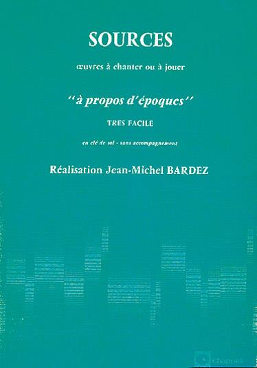 Sources Volume 0929 A Propos D'Epoques