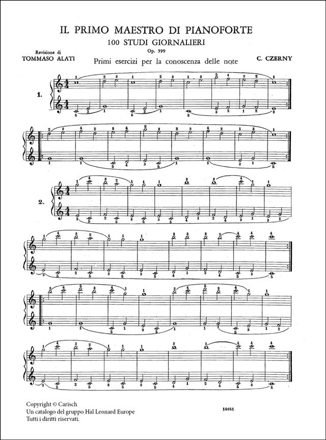Primo Maestro Di Pianoforte