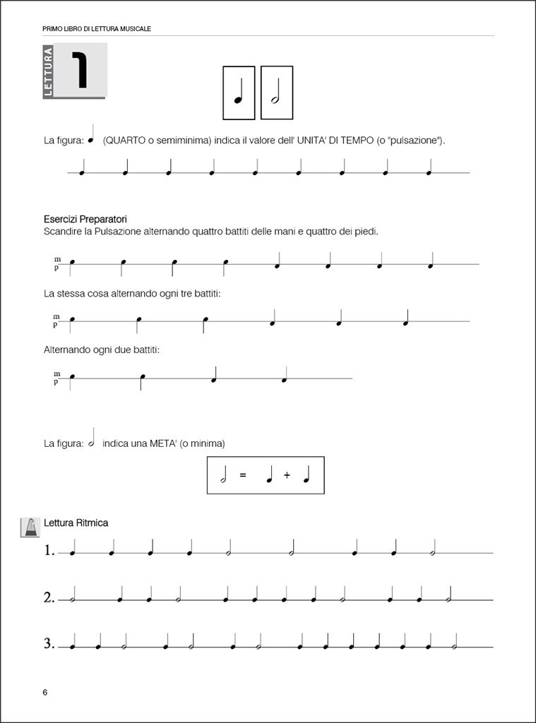 Primo Libro di Lettura Musicale