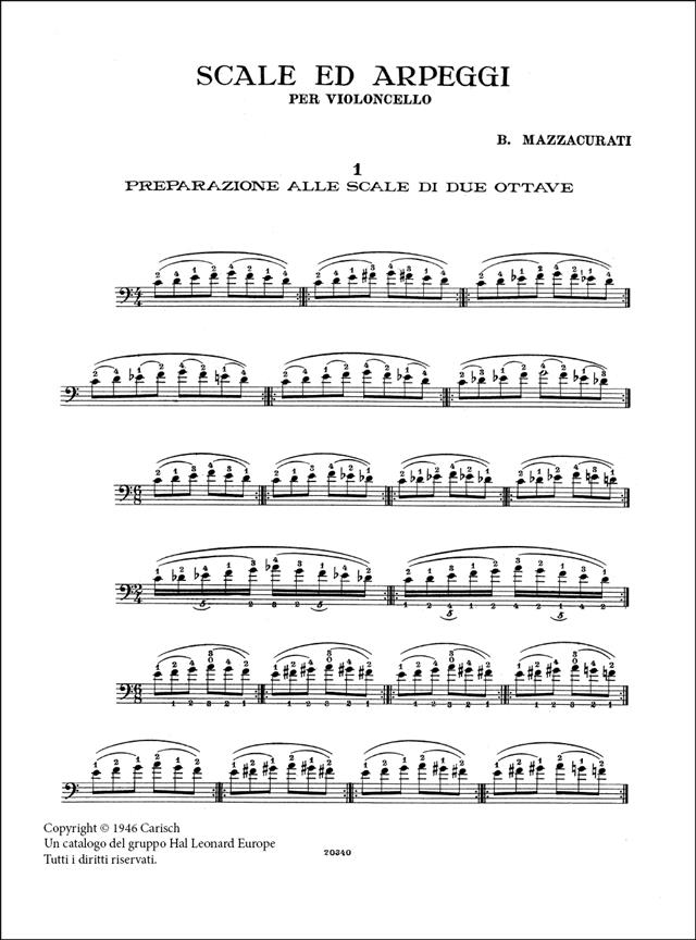 Scale E Arpeggi