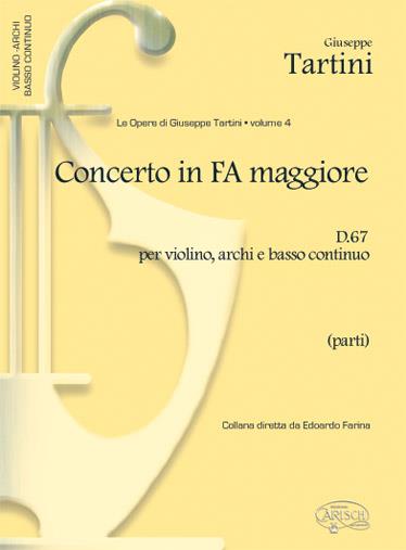 Tartini Volume 04: Concerto in F Major D67