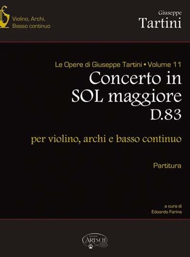 Tartini Volume 11: Concerto in C Major D83