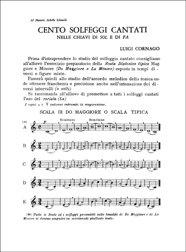 Solfeggi Cantati (100)