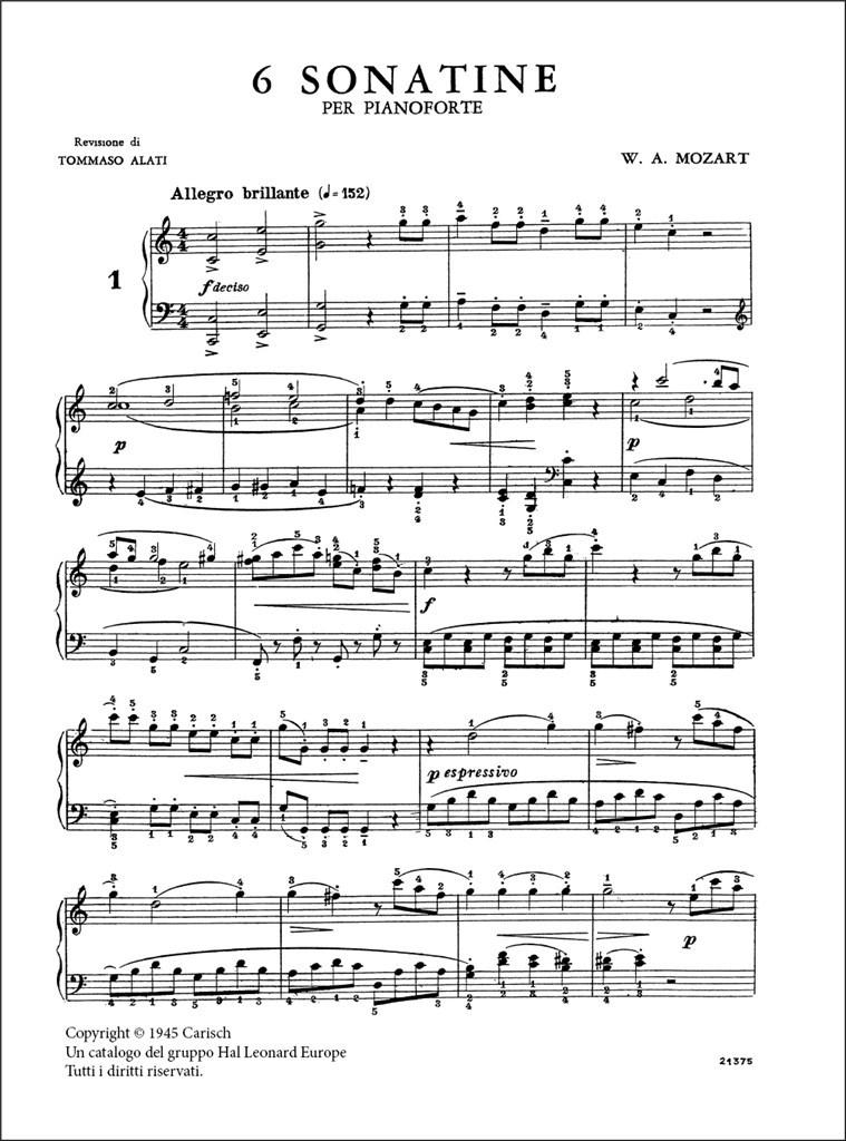Sonatine (6) (Alati)