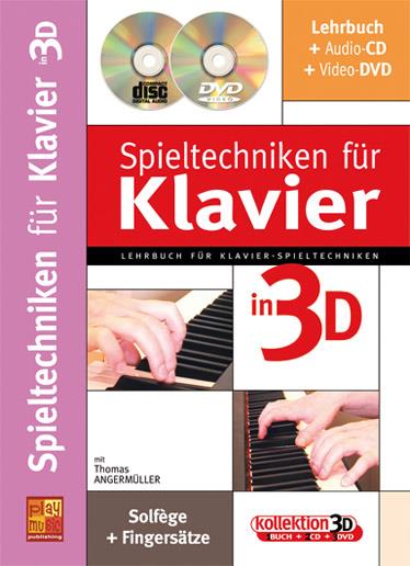 Spieltechniken für Klavier in 3D