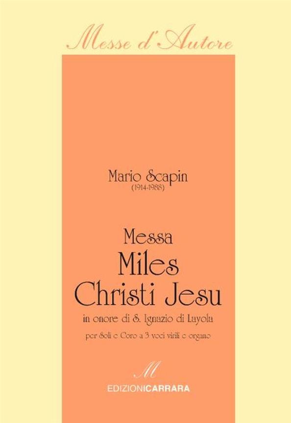 Messa Miles Christi Jesu