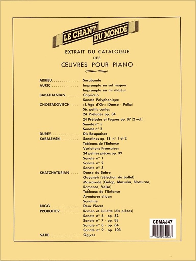 Variations Francaises