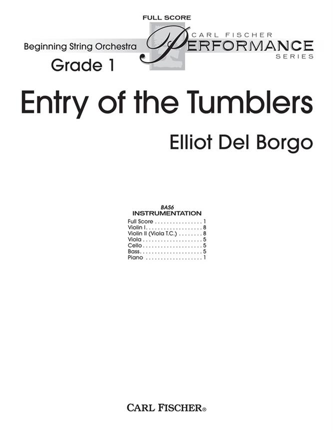 Entry Of The Tumblers