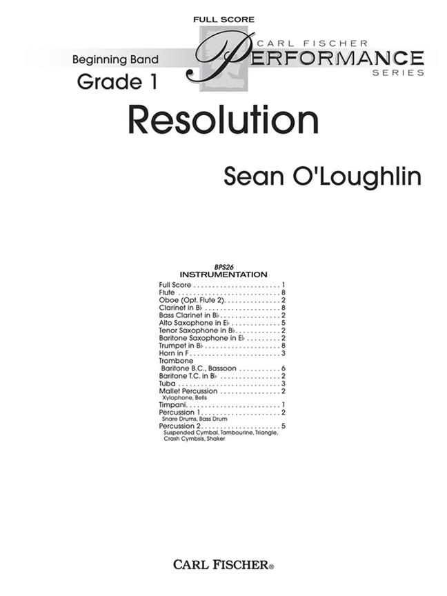 Resolution