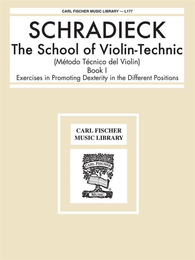 School Of Violin Technics 1