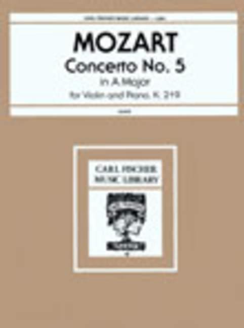 Concerto No. 5 In A Major