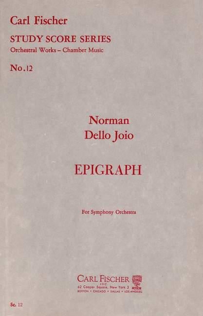 Epigraph