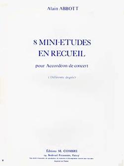 Mini études (8) Vol.1 (1 à 8)