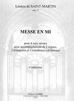 Messe en mi Op.13