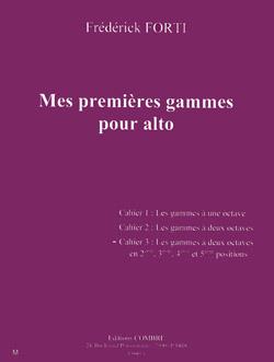 Mes premières gammes pour alto