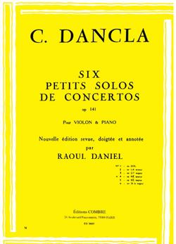Petit solo de concerto Op.141 n°4 en ré min.