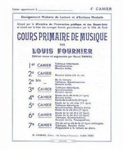 Cours primaire de musique cahier 4