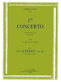 Solo n°1 du concerto n°1 en ré maj.