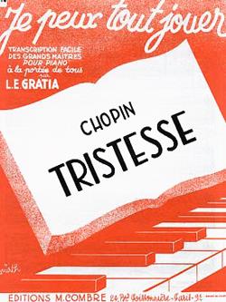 Tristesse Op.10 n°3 (JPTJ14)