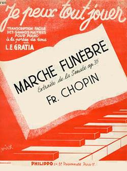 Marche funèbre extr. de la Sonate Op.35 (JPTJ109)