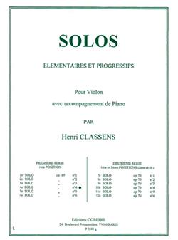 Solo n°4 Op.69 n°4 (première série)