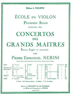 Solo n°1 du concerto n°22