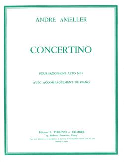 Concertino pour saxophone alto Op.125