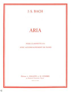 Aria extr. de la Suite en ré maj. (transcription)
